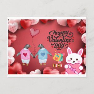 Perfect for Love, Friendship & Romance Holiday Postcard