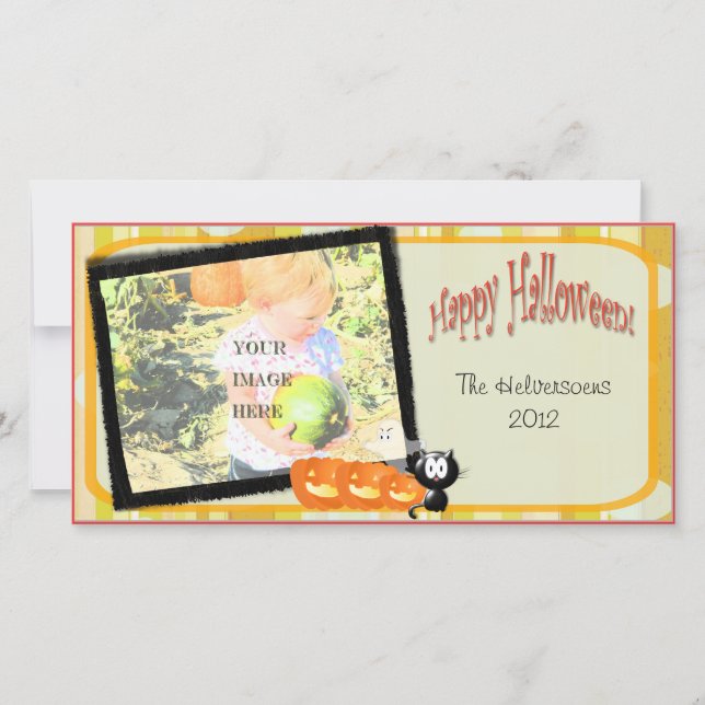 Perfect for Showing Off Your Halloween Costume - Holiday Card (Front)
