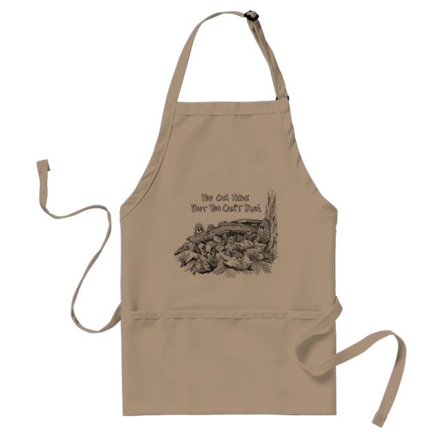 Perfect for the mushroom chef standard apron (Front)