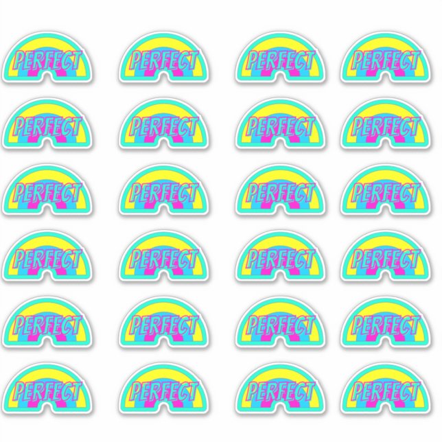 Perfect Fun Cute Teacher Reward Comment Stickers (Front)