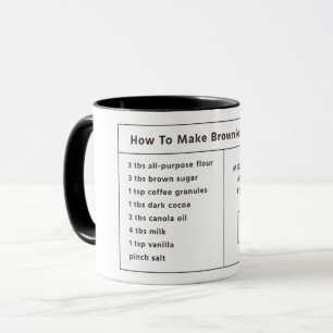 Perfect Gift/ Brownie In A Mug Recipe