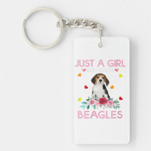 Perfect Gift for Dog Beagle Owner Pet Lover Key Ring