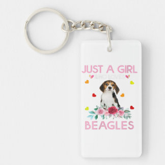 Perfect Gift for Dog Beagle Owner Pet Lover Key Ring