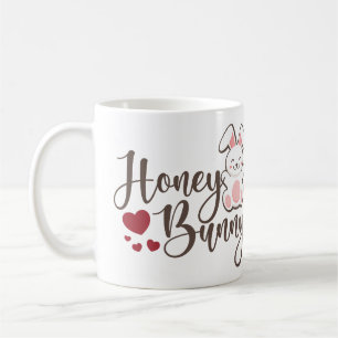 Perfect Gift for Loved One: Honey Bunny, Rabbit  Coffee Mug