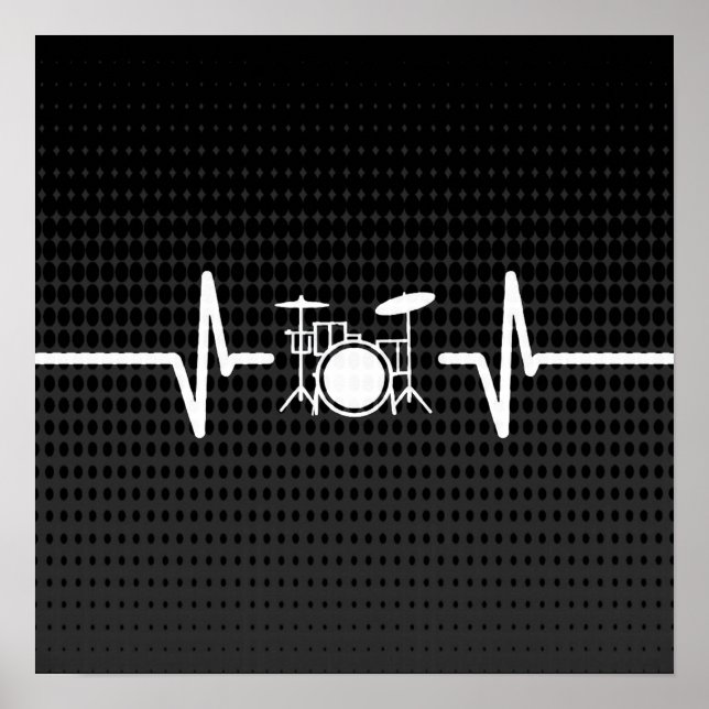 Perfect Gift for that Drummer you know. Poster (Front)