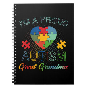 Perfect Gift Idea for Men, Women - Autism Great Gr Notebook