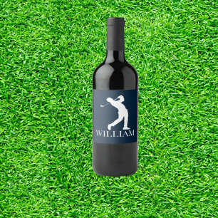 Perfect Golf Gifts Wine Label