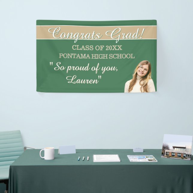 Perfect Graduation Congrats BANNER (Tradeshow)
