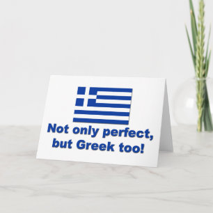 Perfect Greek Card