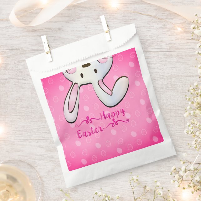 Perfect Happy Easter, Bunny   Favour Bags (Clipped)