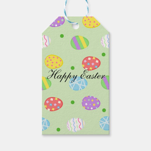 Perfect Happy Easter, Eggs  Gift Tags (Front)