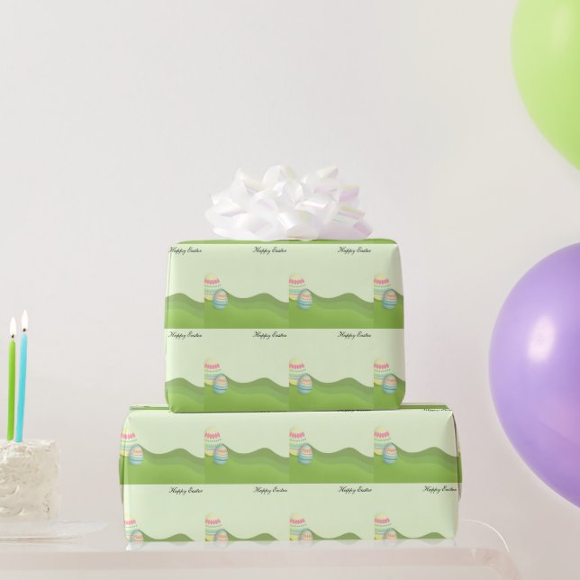 Perfect Happy Easter, Eggs  Wrapping Paper (Party Gifts)