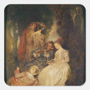 Perfect Harmony Square Sticker