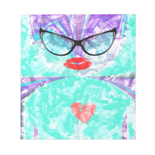 Perfect heart notepad