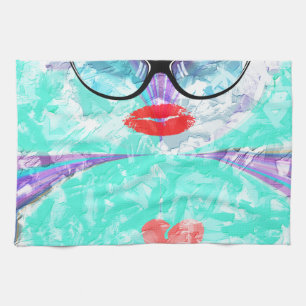 Perfect heart tea towel