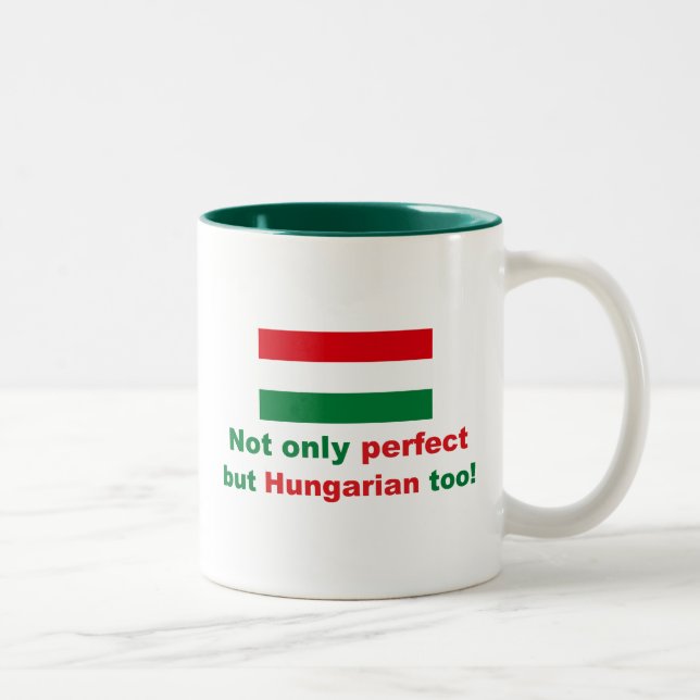 Perfect Hungarian Two-Tone Coffee Mug (Right)