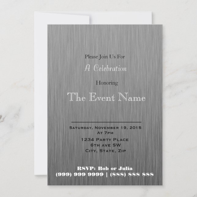 Perfect Invitation To Any Occasion (Front)