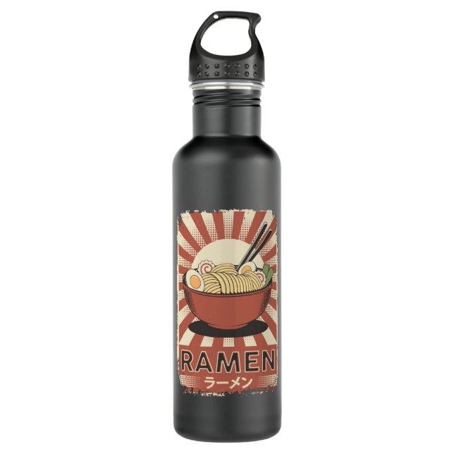 Perfect Japanese Ramen Food | Ramen Lover 710 Ml Water Bottle (Front)