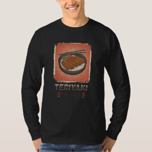 Perfect Japanese Teriyaki Food   Vintage Style T-Shirt