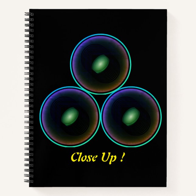 Perfect Journal Stylish Spiral Notebook Designs (Front)