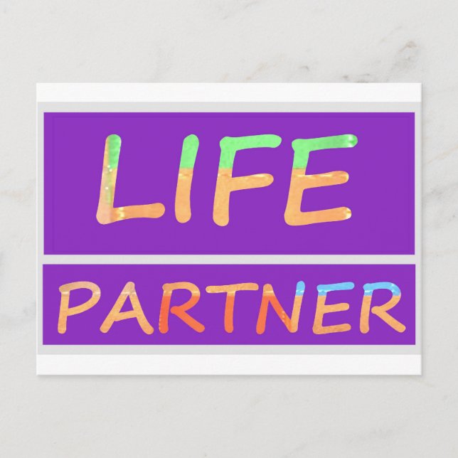 Perfect : LIFE Partners Postcard (Front)