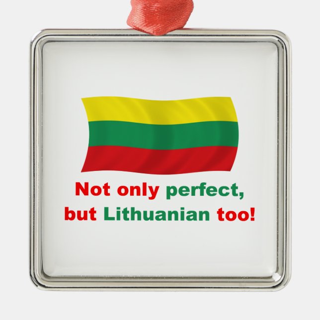 Perfect Lithuanian Metal Tree Decoration (Front)