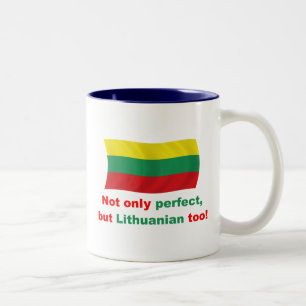 Perfect Lithuanian Two-Tone Coffee Mug