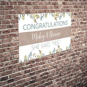 Perfect Look! Custom engagement Banner