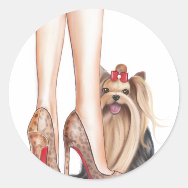 Perfect Match Classic Round Sticker (Front)