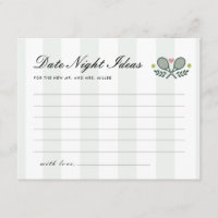 Perfect Match Date Night Ideas Bridal Shower