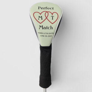 Perfect Match Personalized Golf Head Cover