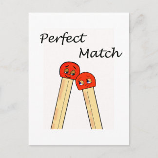 Perfect Match Postcard