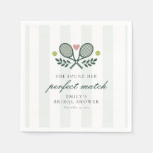 Perfect Match Tennis Bridal Shower