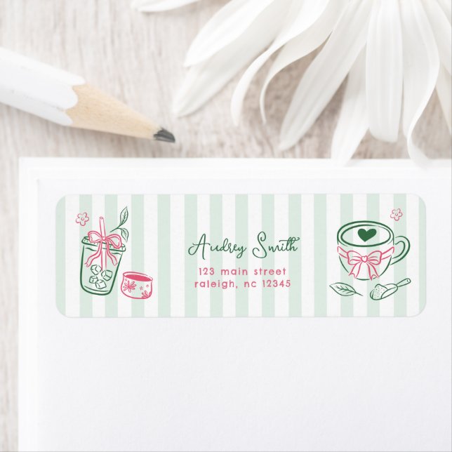  Perfect Matcha Bridal Shower Return Address (Insitu)