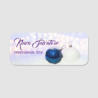 Perfect Modern Beautiful Christmas Decoration Name Tag