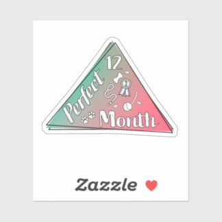 Perfect Month Sticker - December