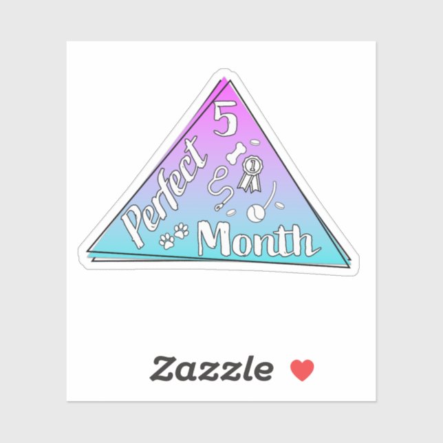 Perfect Month Sticker - May (Sheet)