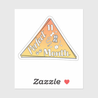 Perfect Month Sticker - November
