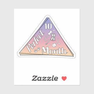 Perfect Month Sticker - October