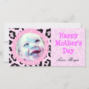 Perfect Mother's Day Gift Pink Cheetah Frame -