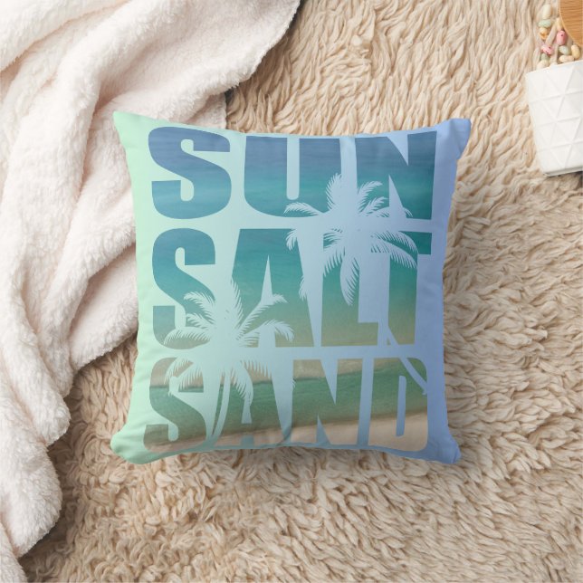 Perfect Mum's Day Gift! Beachy Design Cushion (Blanket)