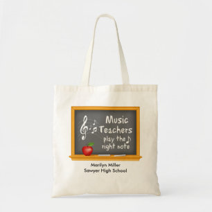 Perfect Music Teacher Gift Tote Bag