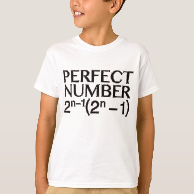 PERFECT_NUMBER T-Shirt (Front)