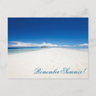 Perfect ocean beach postcard