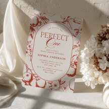 Perfect One Vintage Apple Bridal Shower