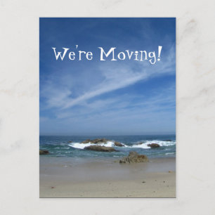Perfect Pacific; Change of Address Announcement Postcard