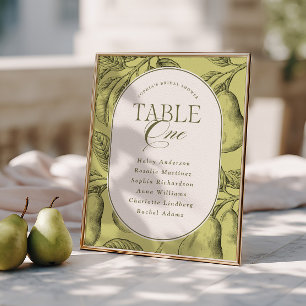 Perfect Pair Bridal Shower Table 1 Poster