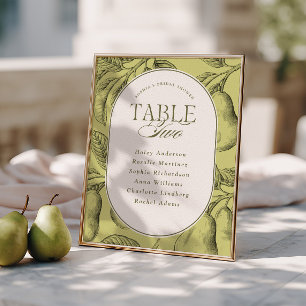 Perfect Pair Bridal Shower Table 2 Poster