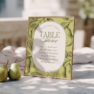 Perfect Pair Bridal Shower Table 3 Poster