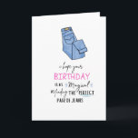 Perfect Pair of Jeans Birthday Card<br><div class="desc">Funny Birthday Card "I hope your Birthday is as magical as finding the perfect pair of jeans"  Blank inside to customise with own sentiments.</div>